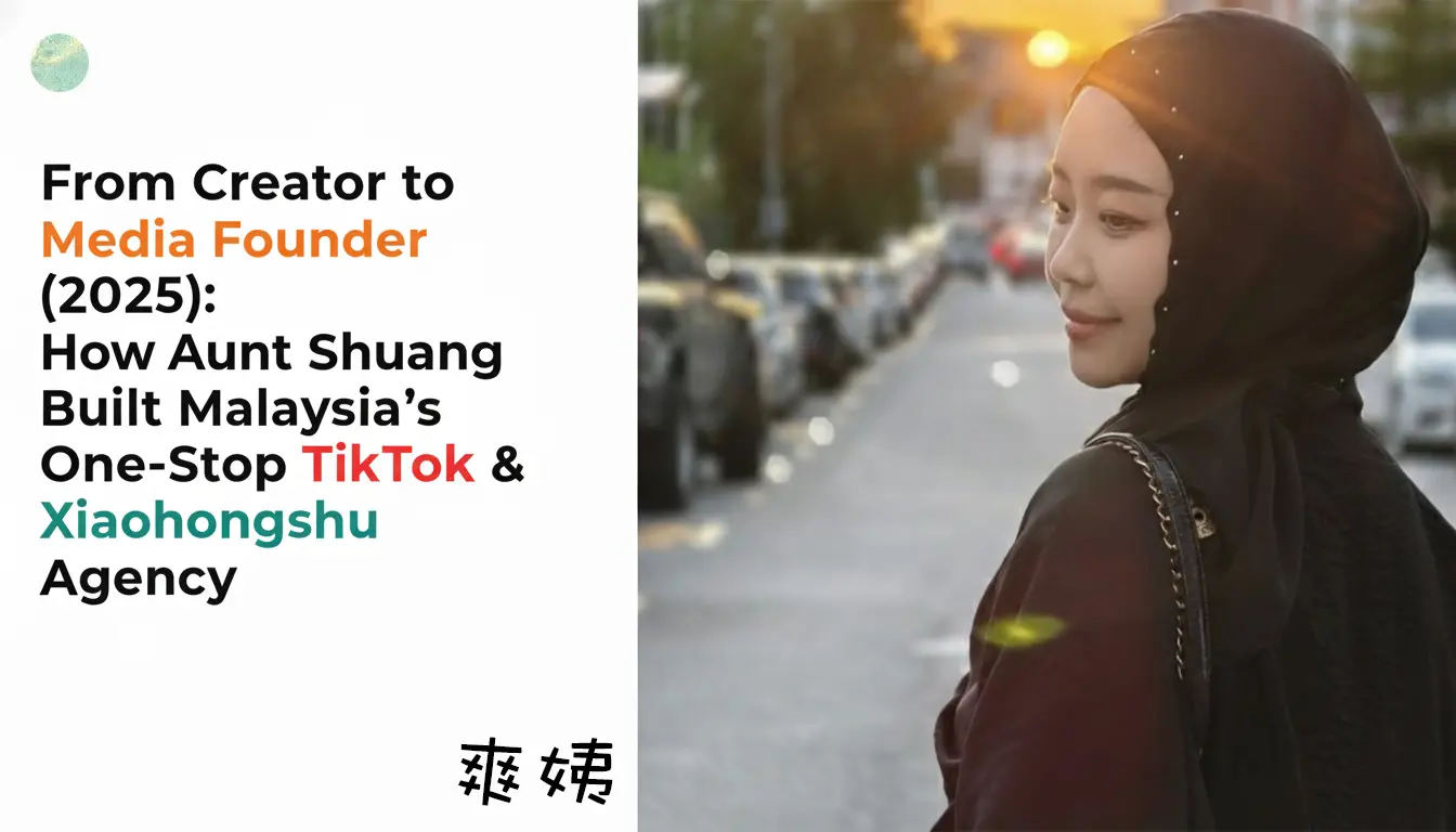 Inno Visual Media Malaysia（2025）：爽姨的励志之路，从创作者到短视频营销界的灵魂推手