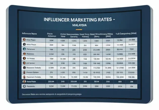 TikTok influencer Malaysia vs Xiaohongshu influencer Malaysia